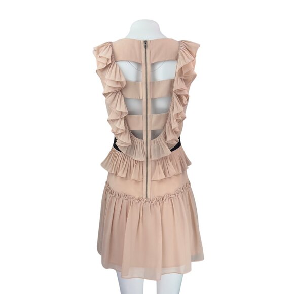 BCBG Dusty Rose Ruffle Dress - Picture 2 of 2